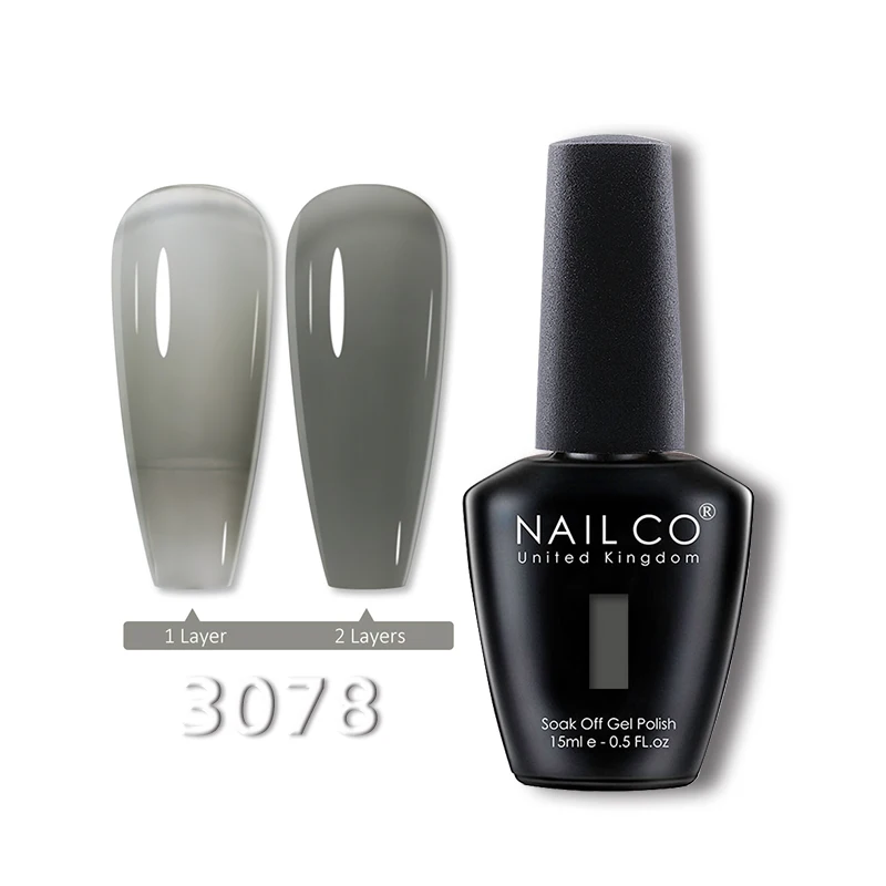 Jelly Gel Nail Polish 15ml - Translucent Hybrid Gel Enamel for Long-lasting Manicure