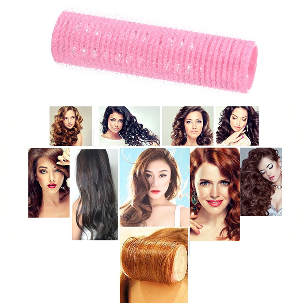 Heatless Self-Adhesive Curling Rod Salon Home DIY Hair Styling Tools Accessories