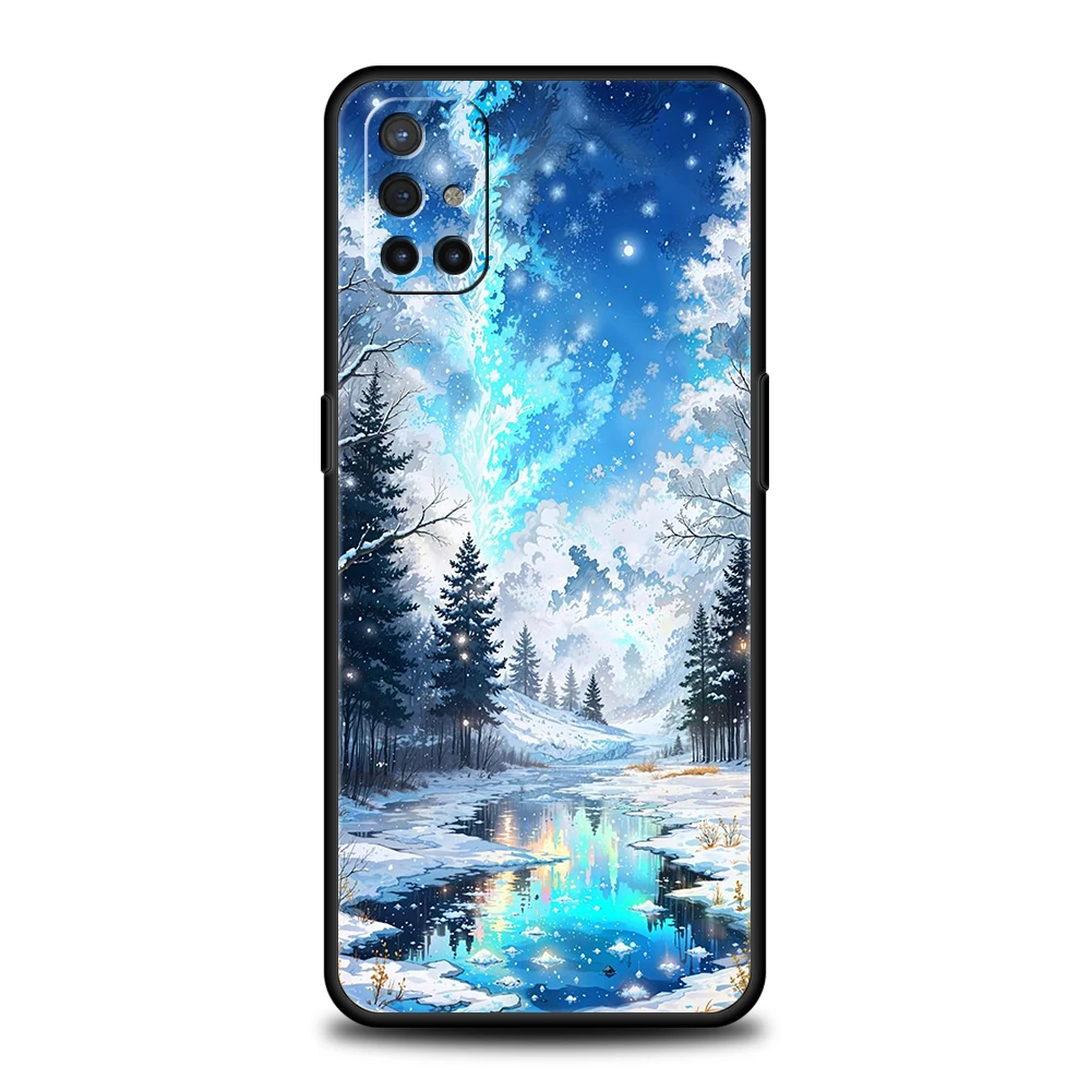 Winter Light Snow Landscape Phone Case Cover