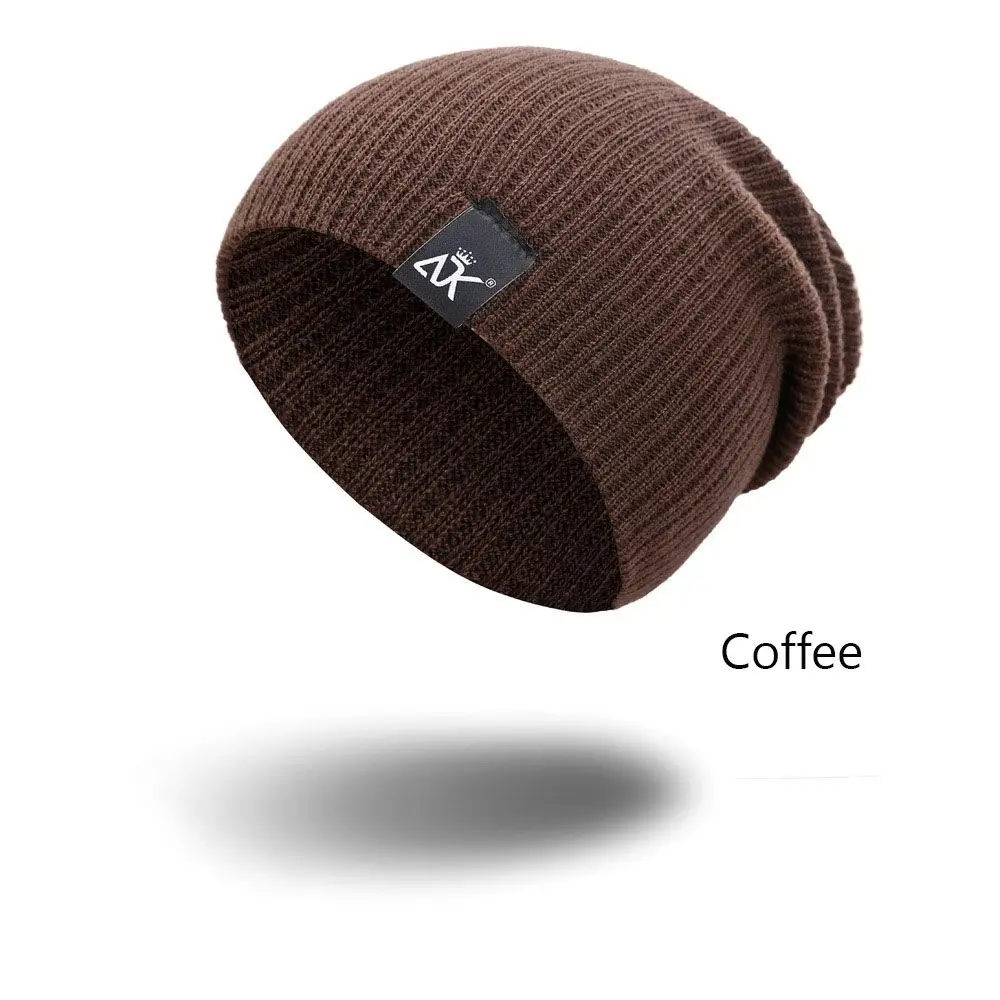 Warmer Bonnet Ladies Casual Cap Winter Hats for Woman New Men Beanies Knitted Solid Cute Hat Girls Autumn Female Baggy Cap