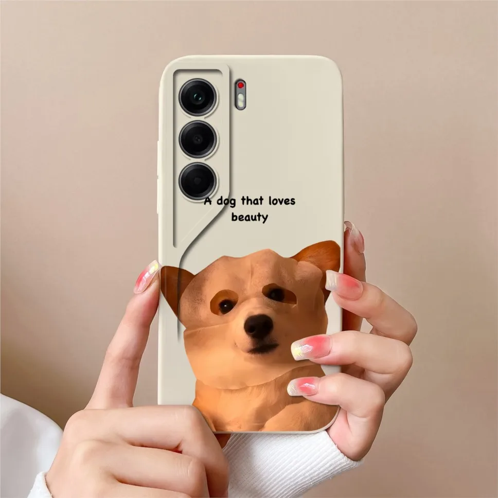 Funny Cat Silicone Soft Camera Protective Phone Case Cover