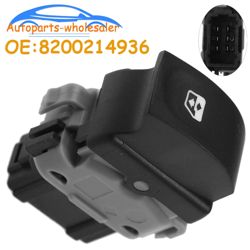 Renault Electric Power Window Switch 82002-14936 Clio Modus Twingo