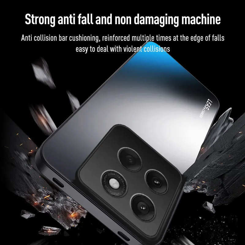 Magnetic Matte Skin-Feel Shockproof Case with Lens Protection