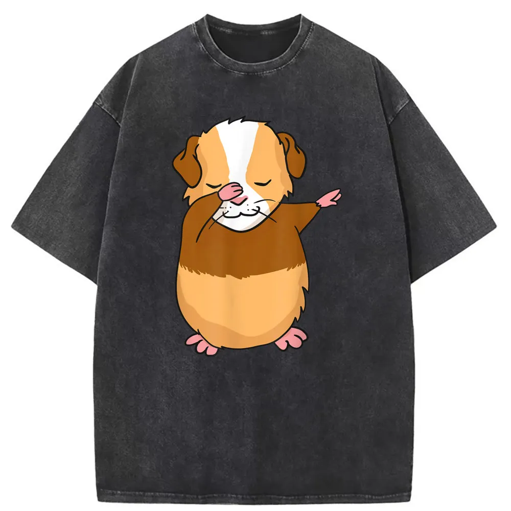 

Dabbing Guinea Pig T-Shirts Man Cheap Boy Sweatshirts Funny Vintage Printed Tshirts Men Long Sleeve Popular Tshirt Summer Autumn
