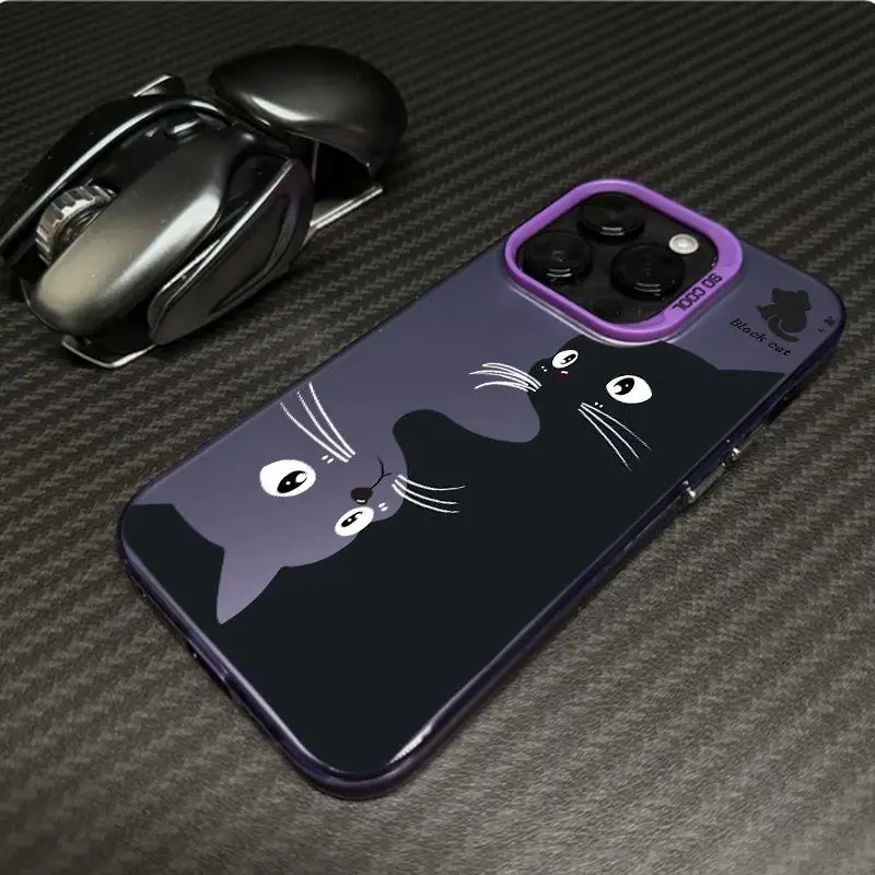 Cute Black Cat Cover - Stylish Protective Case