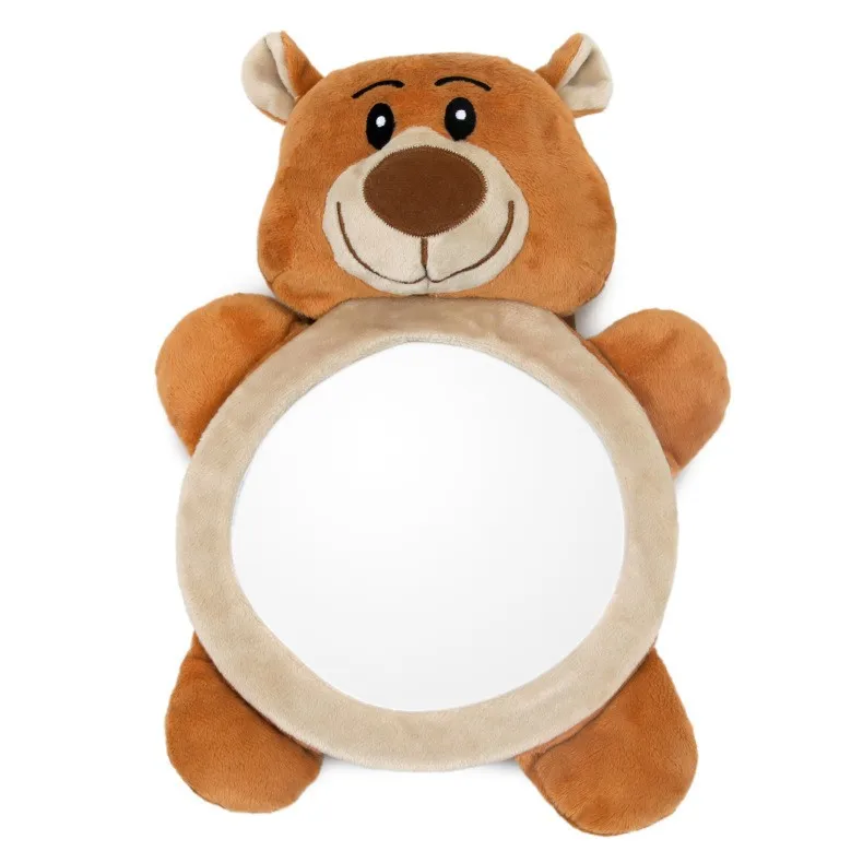 Baby Mirror Toys Multi-Function High Contrast Black and White Baby Toy Infant Soft Mirror Tummy Time Easy to Install Infant Toys