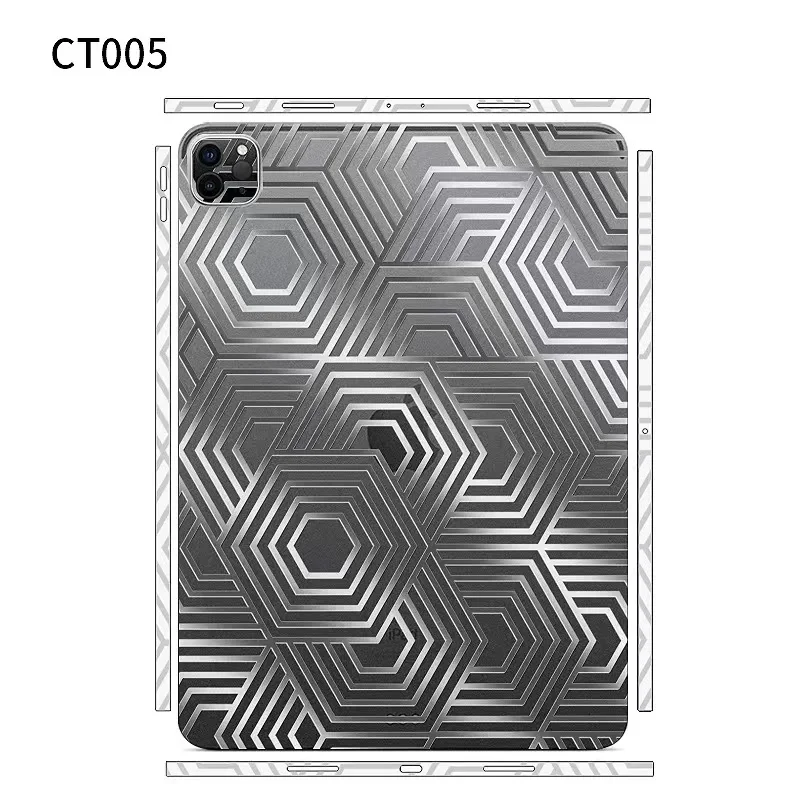 Matte Transparent Film for iPad Pro 2021 2020 2018 12.9 11 Air 4 Mini 6 Case Back Cover Decal Skin Protector Stickers