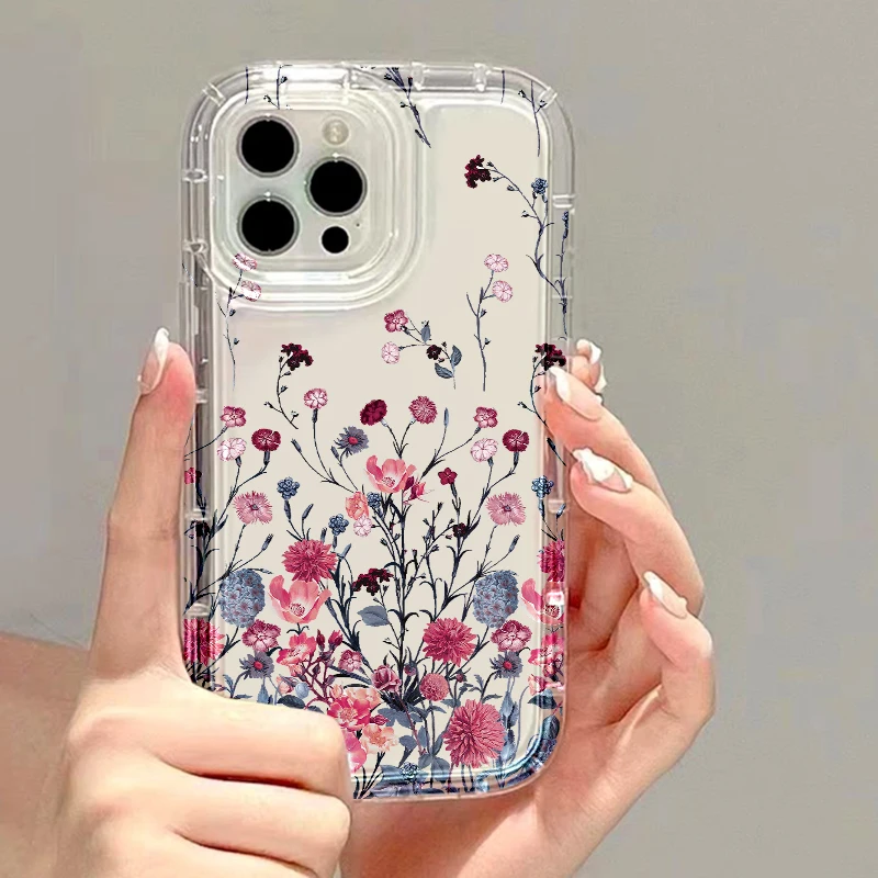 thumbnail image 1 of Wish Me Luck Funda para iPhone 13 Fundas para iPhone 15 Pro Max 11 16 12 14 XR X Xs 15pro 16promax Fundas de silicona transparentes Bumper, 1 of 5