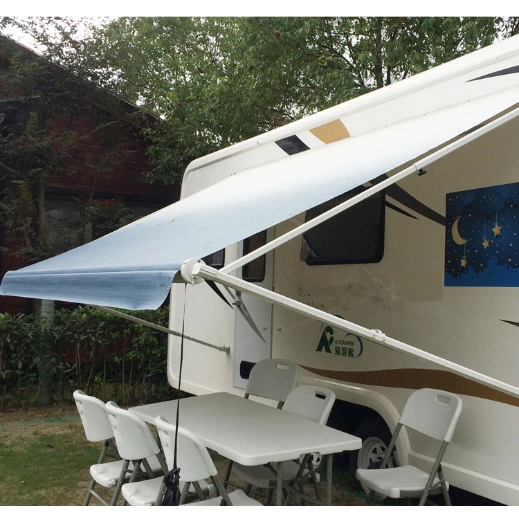 

Full Cassette Side Motorized Tent Anti Corrosion Caravan Awning