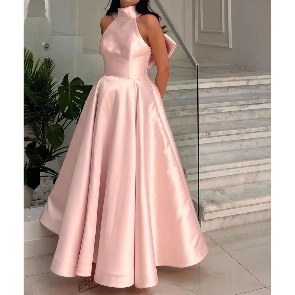 

Muloong High Ankle-Length Women Elegant And Pretty Luxury Prom Dress