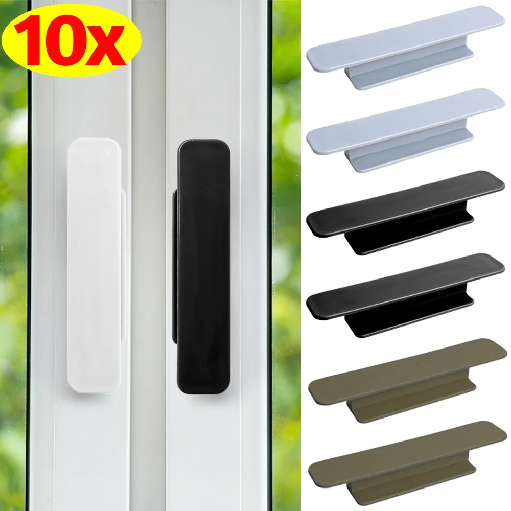 10/2PCS Cabinet Drawer Handle Self-adhesive Door Wardrobe Handle Kitchen Cabinet Window Glass Door Knobs Furniture Hardware Pull door handles cabinet handles