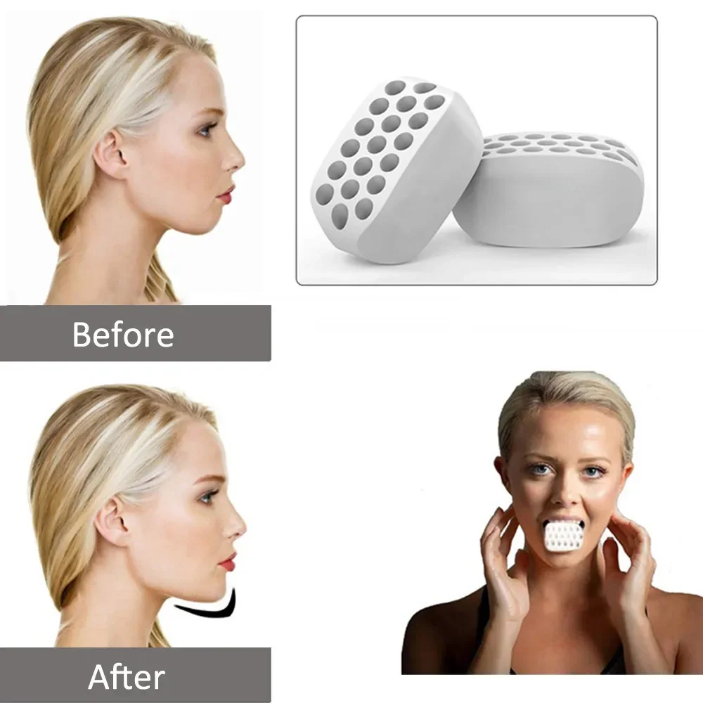 Jaw Line Exerciser Ball Jaw Line Trainer Face Facial Muscle Exercise Chew Ball Workout Fitness Equipment jaw exerciser