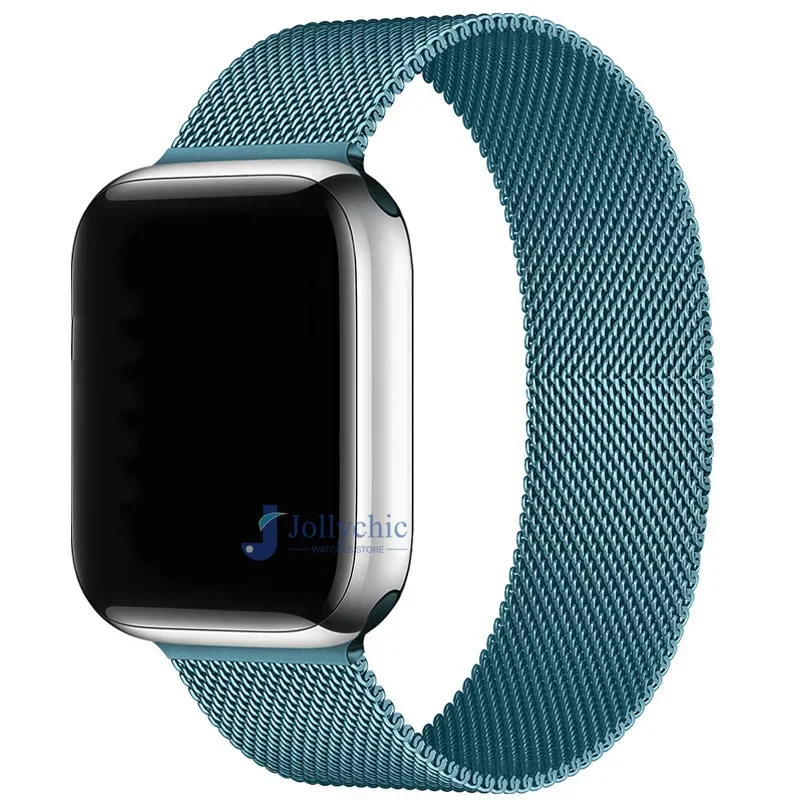 Luxury Milanese Metal Strap for Apple Watch - Elegant Bracelet Design