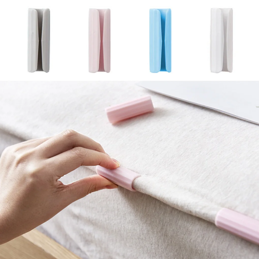 12PCS BedSheet Clips Plastic SlipResistant Clamp Quilt Bed Cover