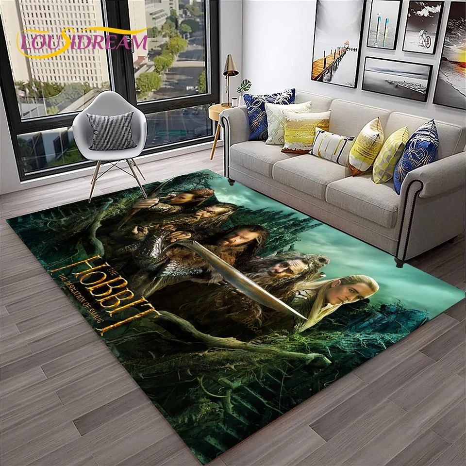 Movie L-Lord of The Rings H-Hobbit Area Rug,Carpet for Home Living Room  Bedroom Sofa Doormat Decor,kids Play Non-slip Floor Mat - AliExpress, image size:960x960
