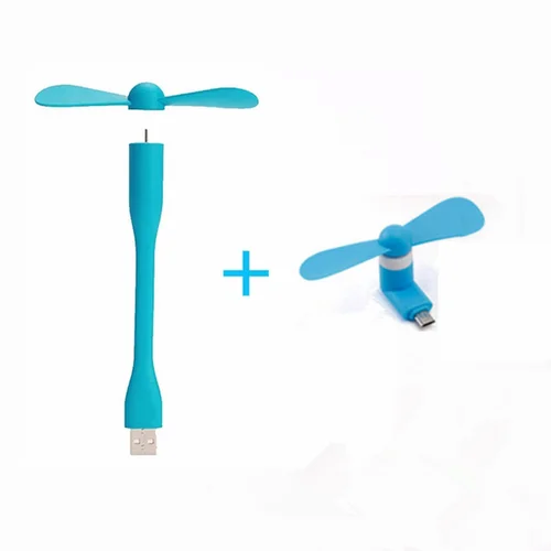 (에서 선박 us) 미니 USB 팬 유형-C 팬 유연한 구부릴 팬 보조베터리 노트북 PC AC 충전기 휴대용 손 팬 컴퓨터 여름 가제트 4