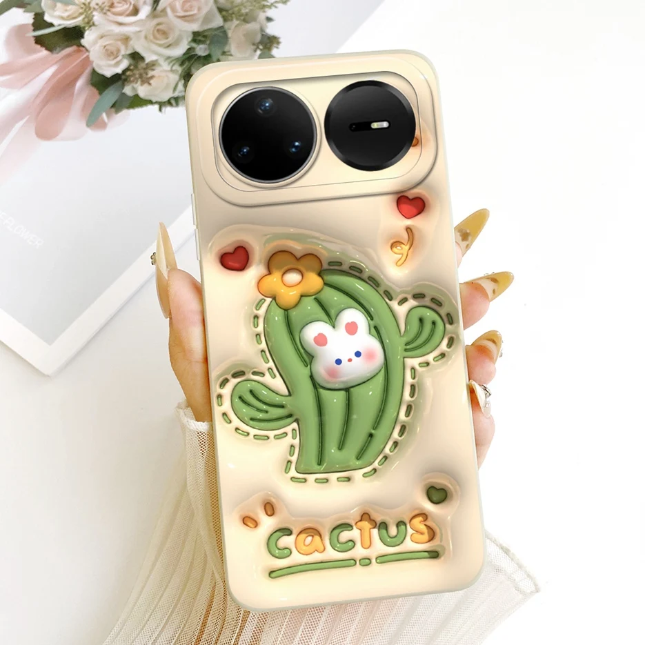 Cute Dog & Panda Cartoon Soft TPU Phone Case Cover - For Huawei Nova 15 Pro Ultra 5G