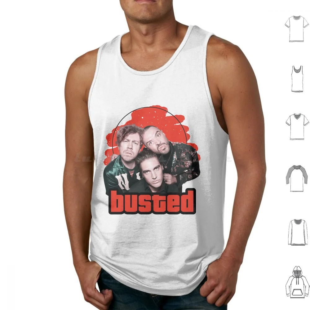 

Майка-жилет без рукавов с музыкальной группой Mcbusted, Чарли Джеймс Борн, Мэтт Уиллис