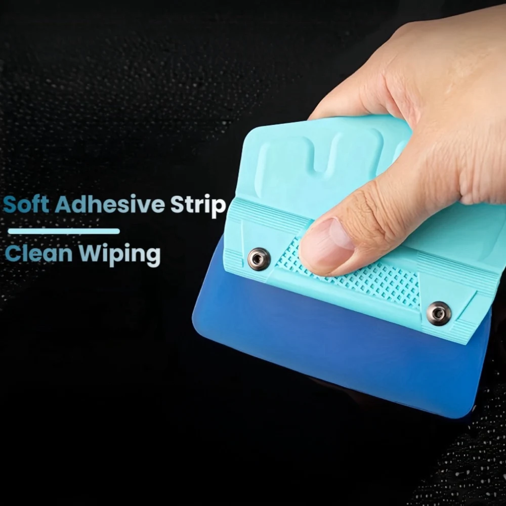 Car Silicone Squeegee Soft TPU Scraper Vinyl Spatula for Car Wrapping PPF Paint Protection Film Install Window Tinting Tools
