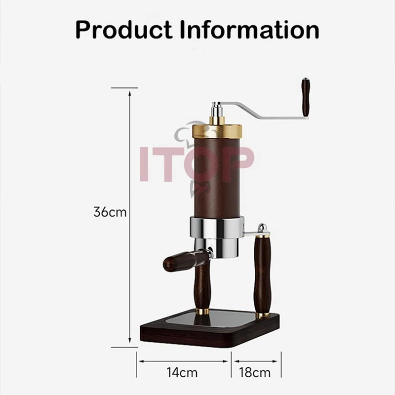 ITOP CM-HP Manual Spinning Espresso Maker Manual Pneumatic Air Pressure Integrated Coffee Machine or Electric Heating Type Maker 6 ITOP CM-HP Manual Spinning Espresso Maker Manual Pneumatic Air Pressure Integrated Coffee Machine or Electric Heating Type Maker 6
