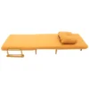 3 IN 1 Convertible Sofa Bed Folding with Pillow & 5-Position Adjustable Backrest 5