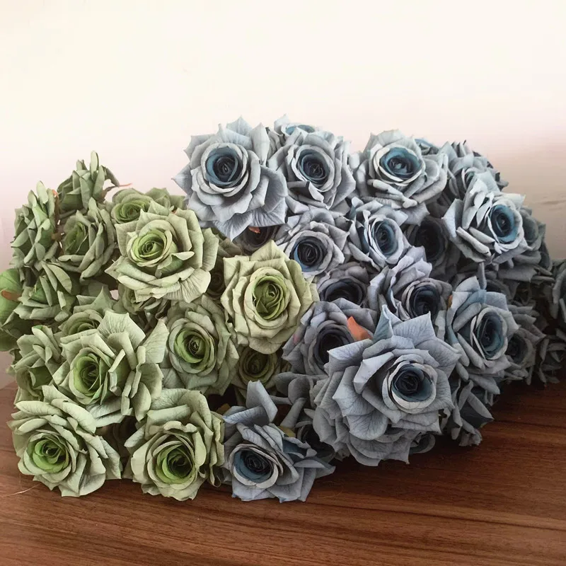 Pianta artificiale Dalia lilla per decorazioni floreali con fiori