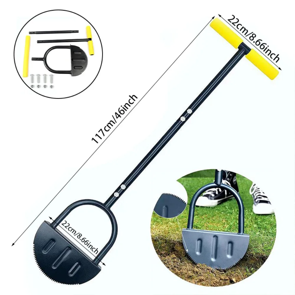 Halbmondförmiger Rasenstecher Für Garten Und Terrasse_voghion.com