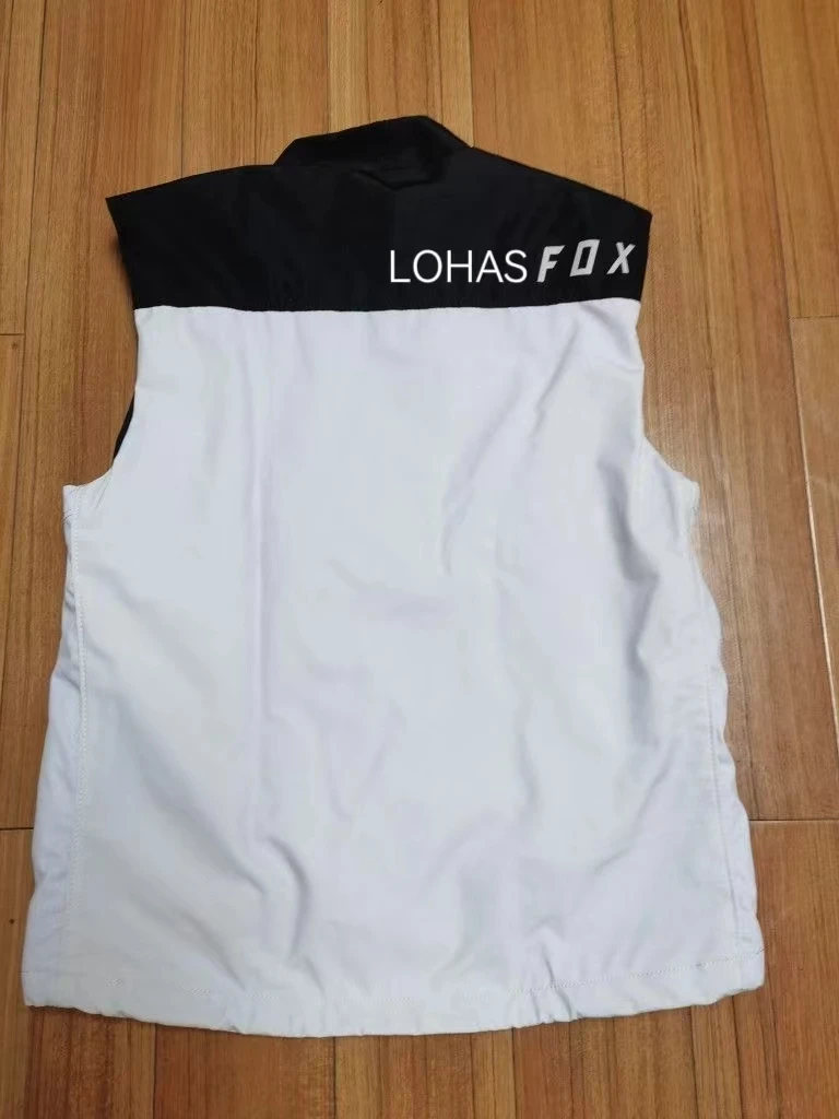 LOHASFOX 겨울 따뜻한 방풍 방수 멀티 포켓 라이딩 더트 자전거 경량 3 색 코튼 클립 조끼, 24 신제품