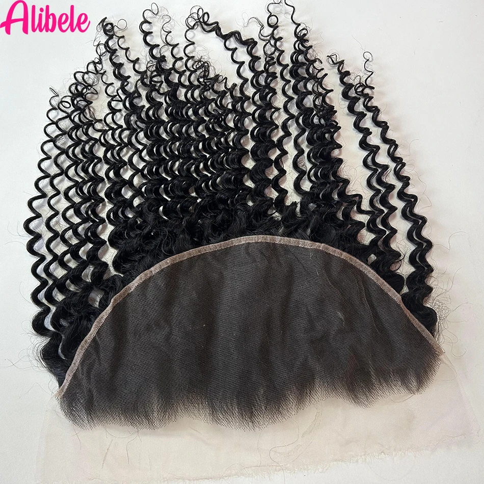 Peruvian Virgin Hair Lace Front 13X6 HD Lace Frontal Only 150% Density Pre-Plucked Hairline