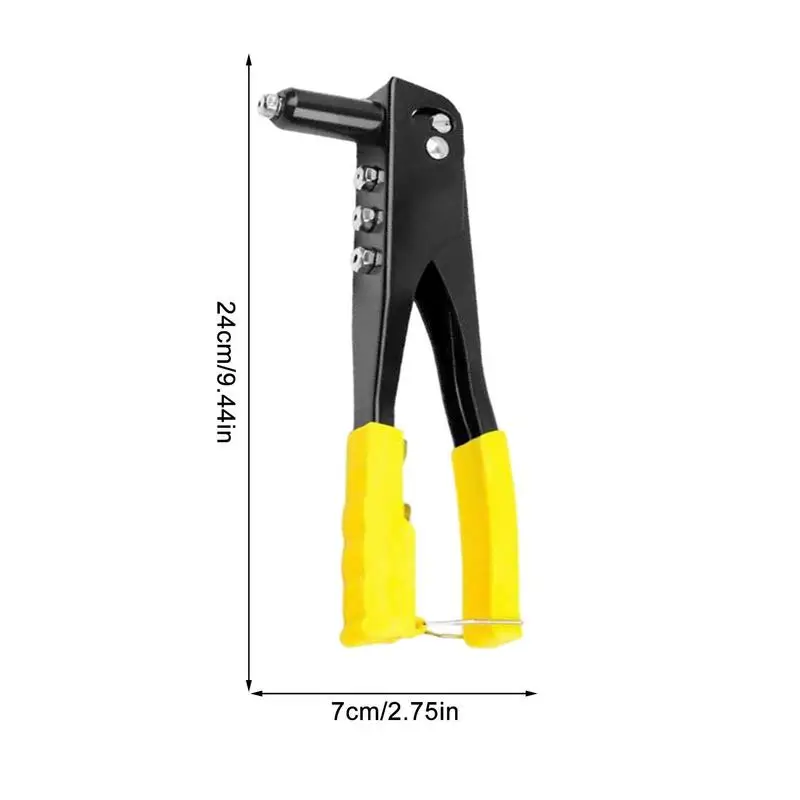 Hand Tool Riveter Set Professional Pop Rivet Guns Home Repair Manual Rivet Nut Tool With 40 Blind Rivets 2.4mm 3.2mm 4.0mm 4.8mm rivet gun rivet gun set