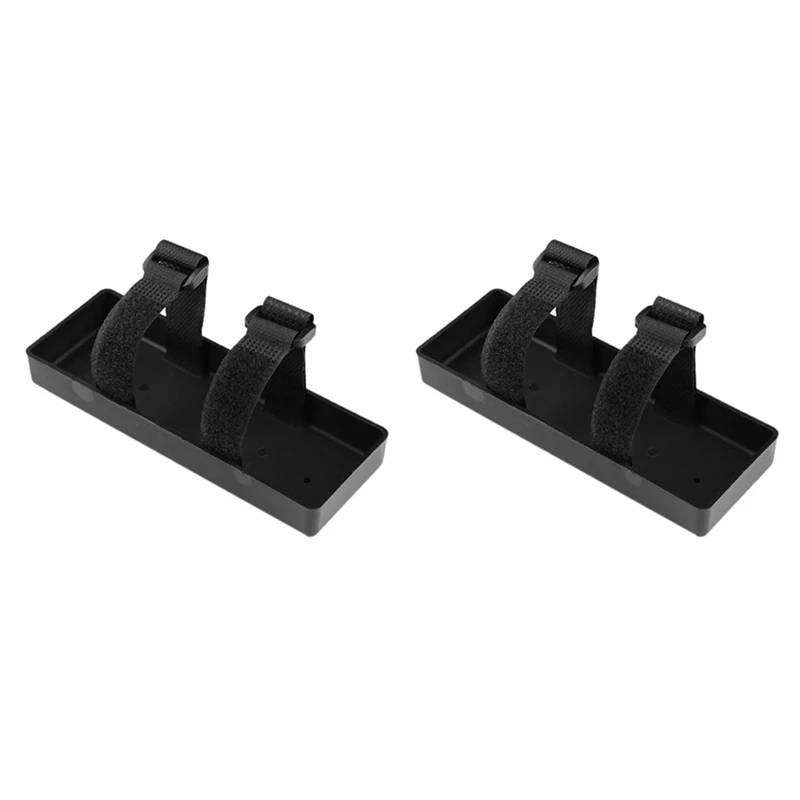 

Hot Sale 2X RC Battery Tray Case Battery Box Bracket For Axial SCX10 Traxxas TRX4 RC4WD D90 1/8 1/10 RC Car Spare Parts,Black