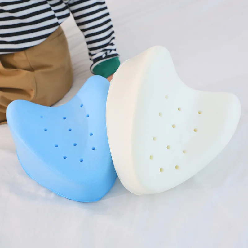 Heart-shaped memory foam leg hips knee pillow REST – Pastel pyjamas