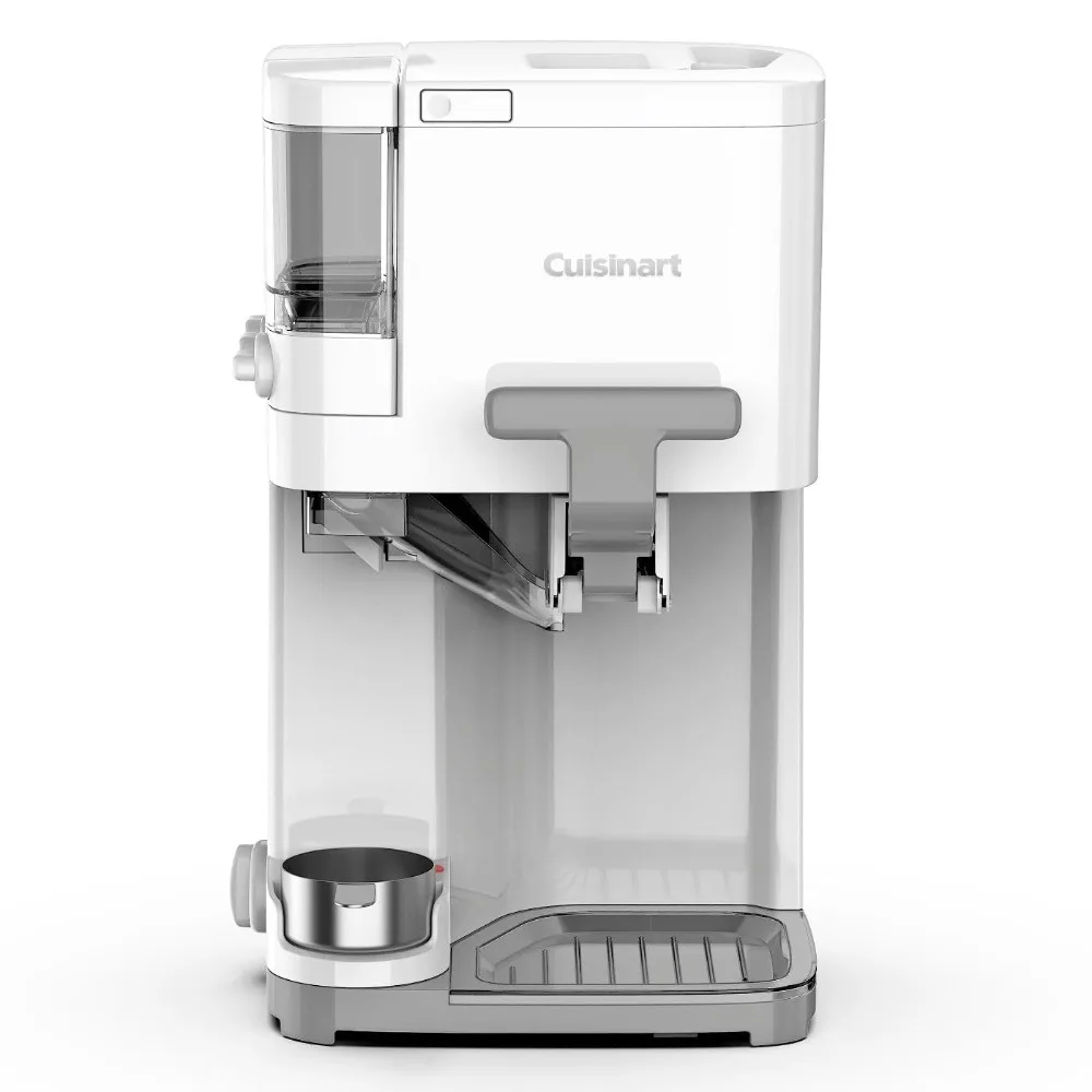 

Cuisinart Soft Serve Ice Cream Machine- Mix It In Ice Cream Maker for Frozen Yogurt, Sorbet, Gelato, Drinks 1.5 Quart, White