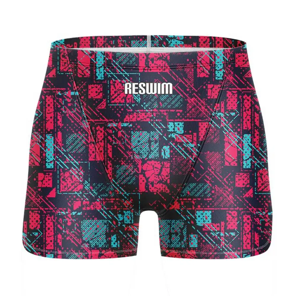 Summer Men's Swim Trunks, Athletic Training Short Swimwear, New Swimming Trunks, Pool Lycra Beach Surf Diving Pants, Swim Trunks, Swim Shorts, Men Swimsuit