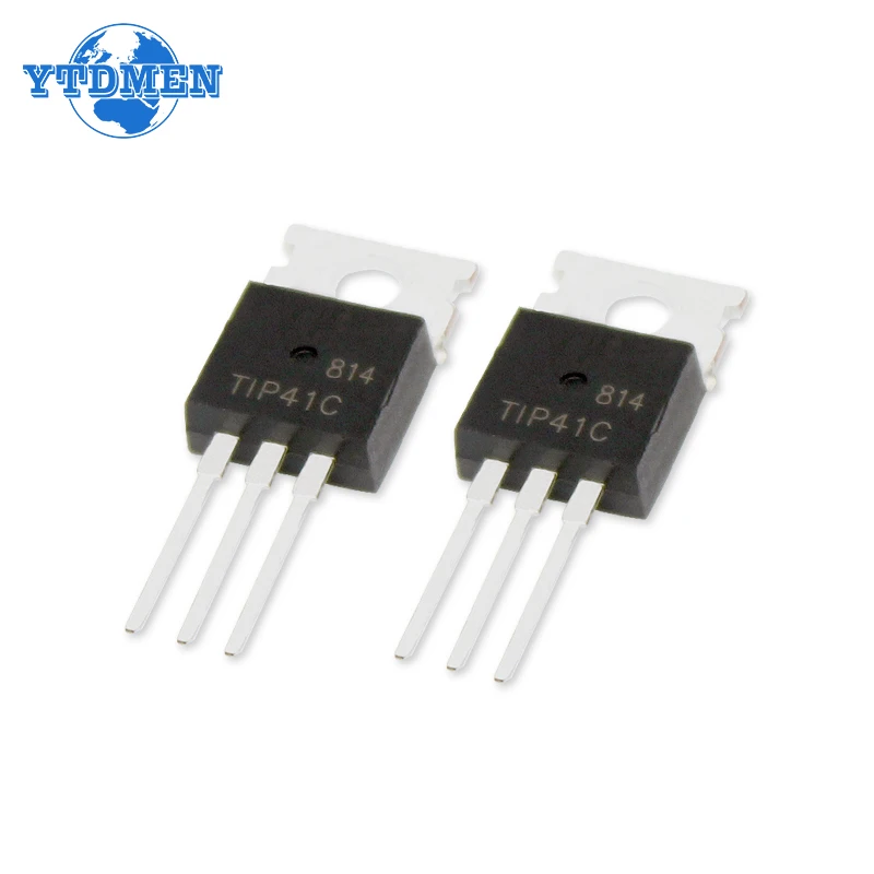 5/10PCS Transistor TIP41C TIP42C TO-220 100V 6A NPN Transistors Kit TIP41 TIP42 Original bjt transistor transistors kit mosfet transistor