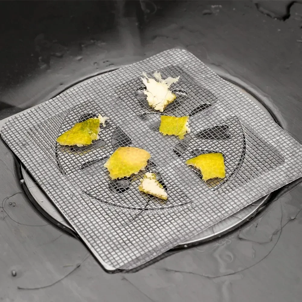 Disposable Hair Drain Catcher Mesh Anti-blocking Filter Floor Drains Sticker Shower Cover Kitchen Bathroom Sink Strainer Stopper sink filter,floor drain sticker,shower drain catcher,hair drain catcher,hair drain filter,floor drain hair catcher,drain hair catcher,floor drain hair filter