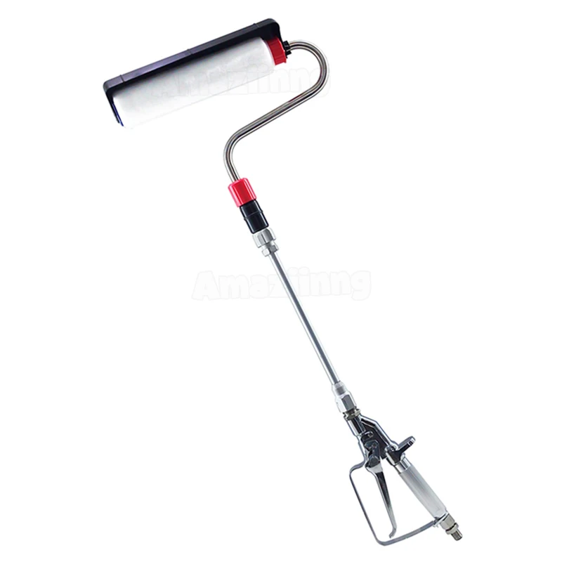 Airless Paint Roller 30cm Spray Extension Pole Airless Paint Spraye Powder Coating Sandblasting Gun High Pressure Paint Tools