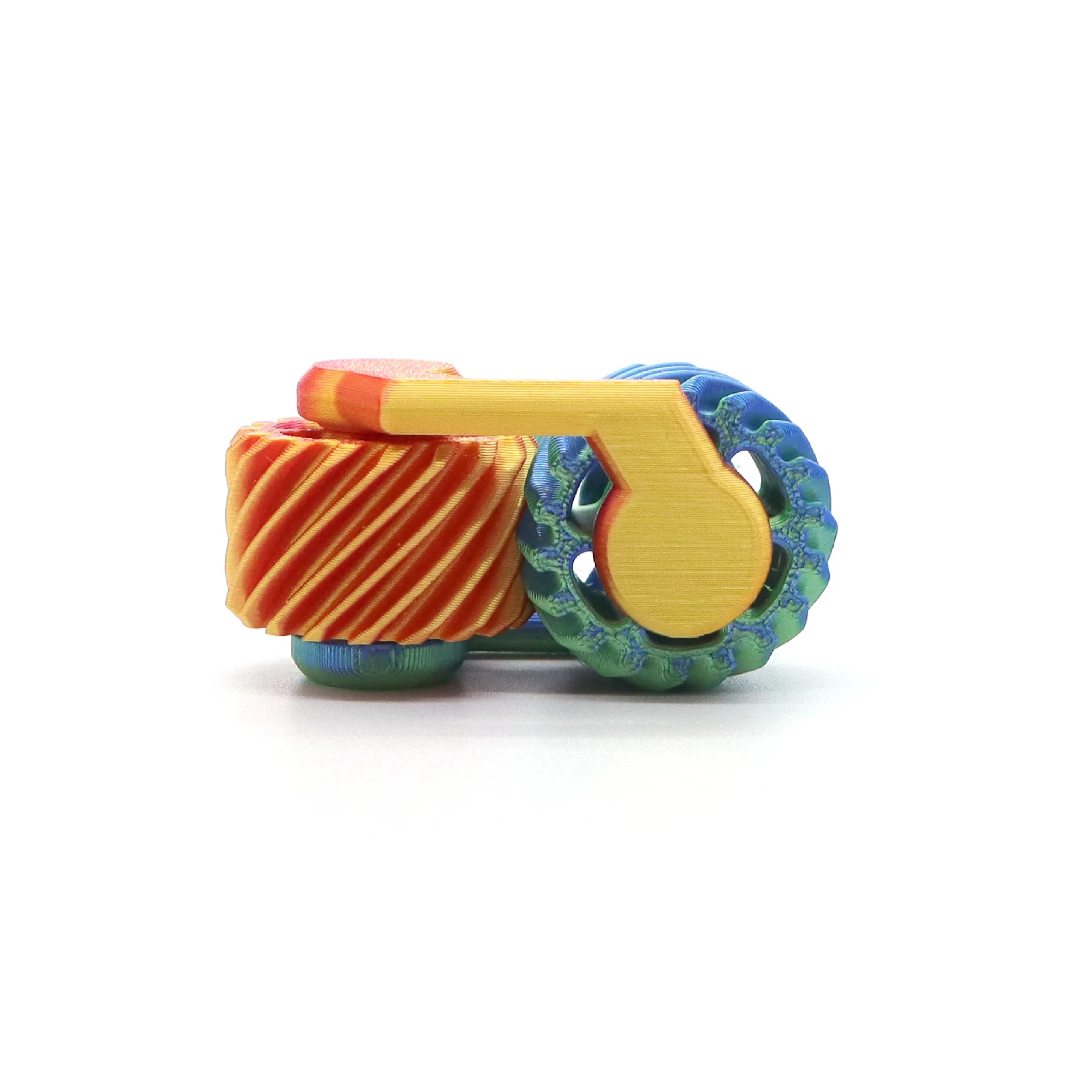 Ultimate 3D-Printed Fidget Gear Toy - Stress-Relief Gyroscope