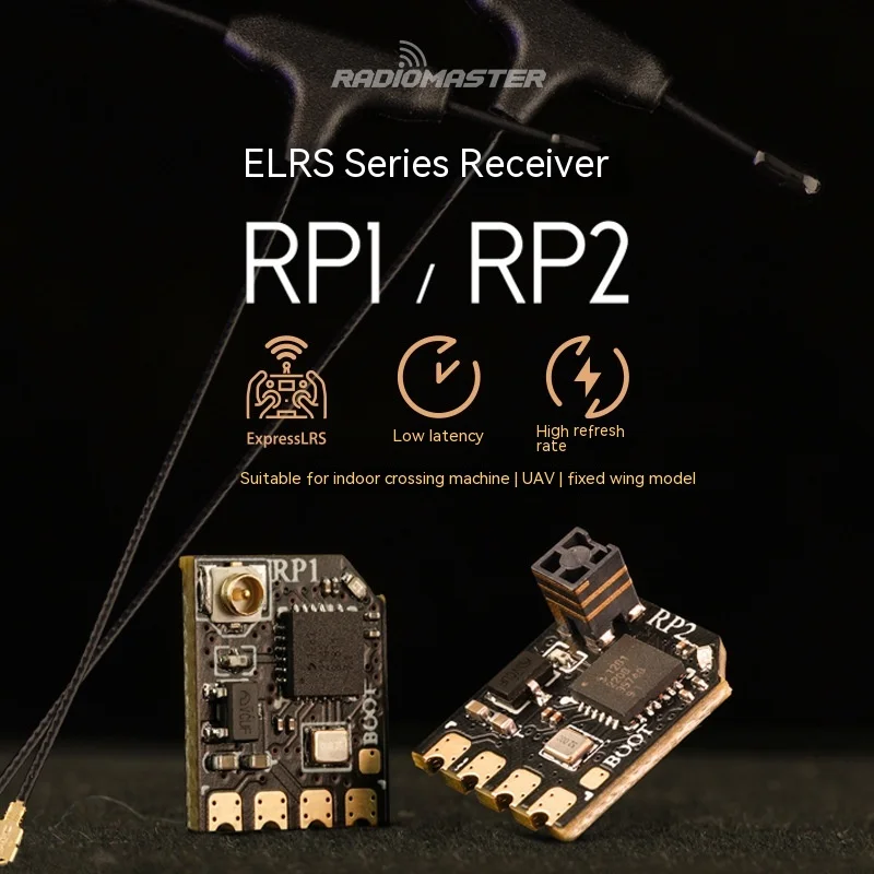 

Приемник Radiomaster Elrs Rp1 Rp2 низкая задержка Высокая частота обновления небольшая антенна