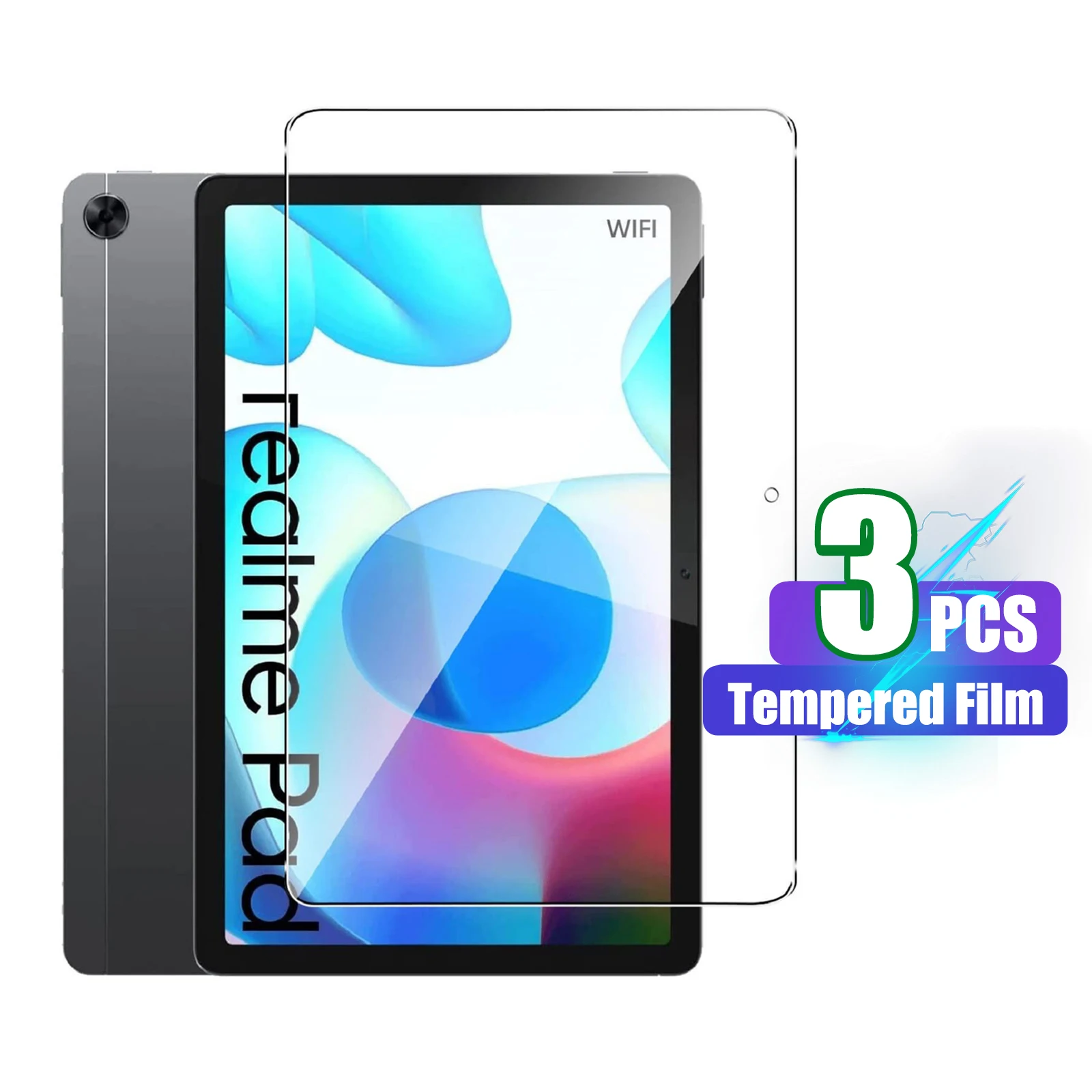 Protetor de Tela de Vidro Temperado para Realme Pad Filme Temperado Dureza 9h 104 Polegadas 2023