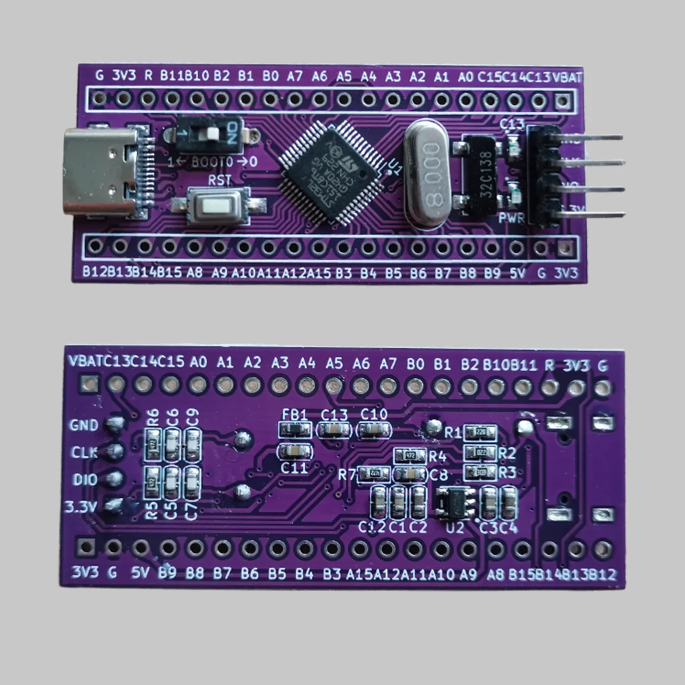 

Материнская плата STM32L151C8T6