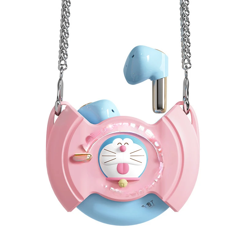 

Rotating TWS Headset Cartoon Halter Portable Portable Mini Bluetooth Headset