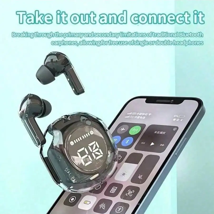 Wireless Earbuds Bluetooth Sport Headsets Noise Reduction Earphones