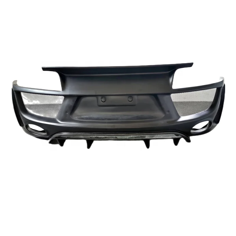 

High Quality R Style Semi-carbon Fiber Rear Bumper For Audi R8 V8 V10 2008-2015