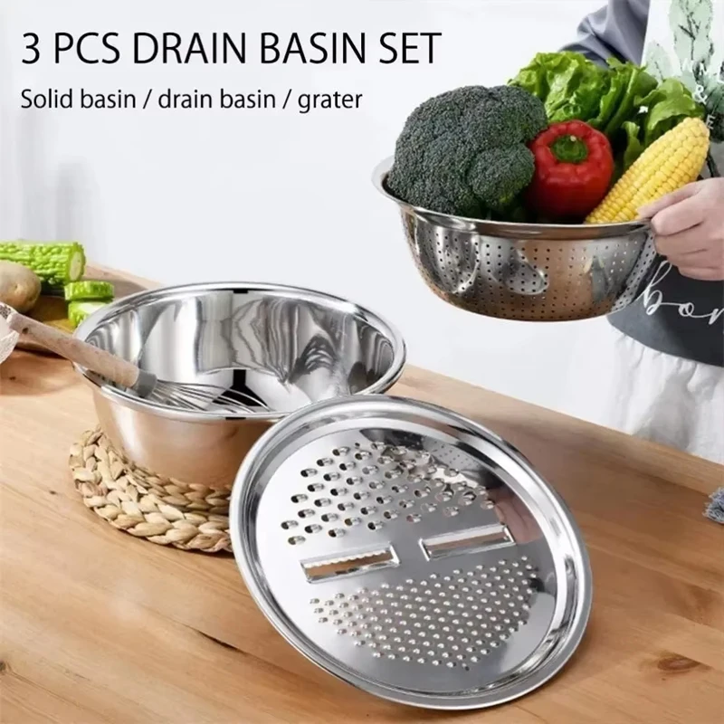 Stainless Steel Grater and Basin Detail