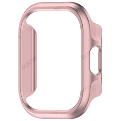 Sleek Matte Protective Shell for Smartwatch - Scratch Resistant Bumper Cover (Pink)