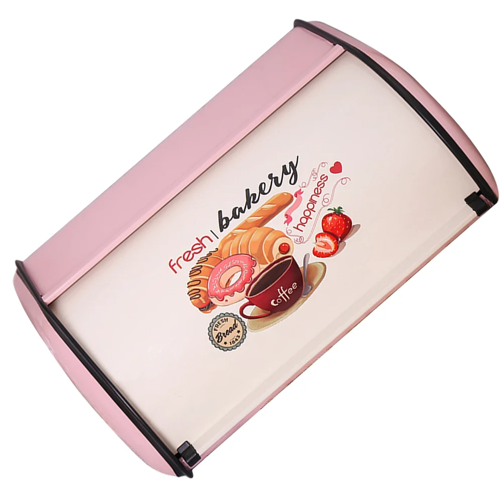 

Baking Storage Box Breadbox for Kitchen Countertop Container Metal Household Holder Stainless Steel Bin