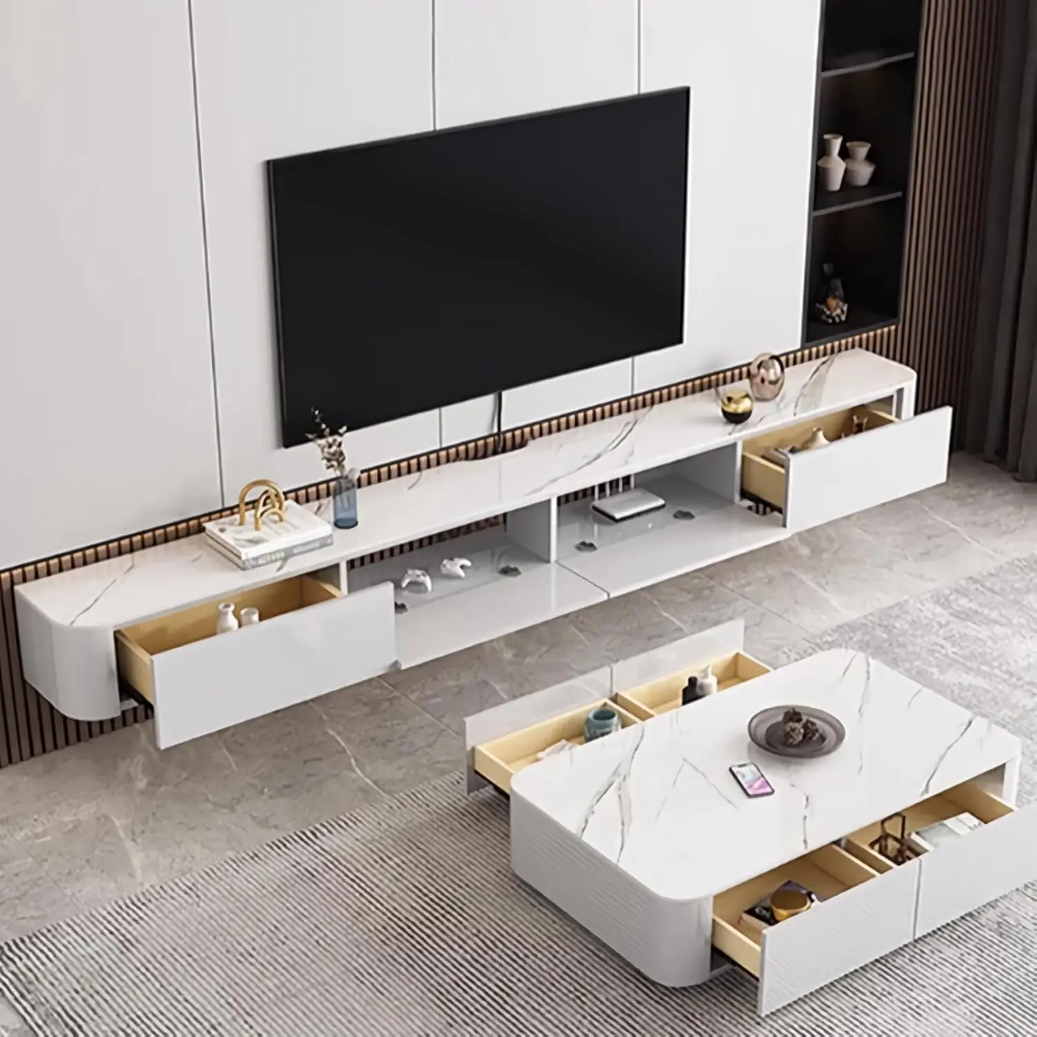 Floating TV Stand 3