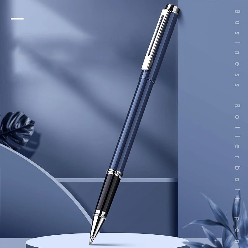 High Quality Metal Ballpoint Pen  Bullet Shaped 0.5mm High-end Neutral pen Gift Pen For Office School Supplies Stationery