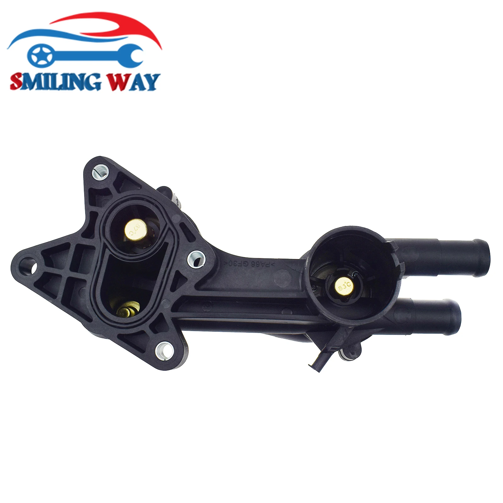 Thermostat Housing & Sensor or Coolant Hose Pipe Connector For Audi VW Seat Skoda 03C121026M 03C121111AE 03C121065K 03C121065B